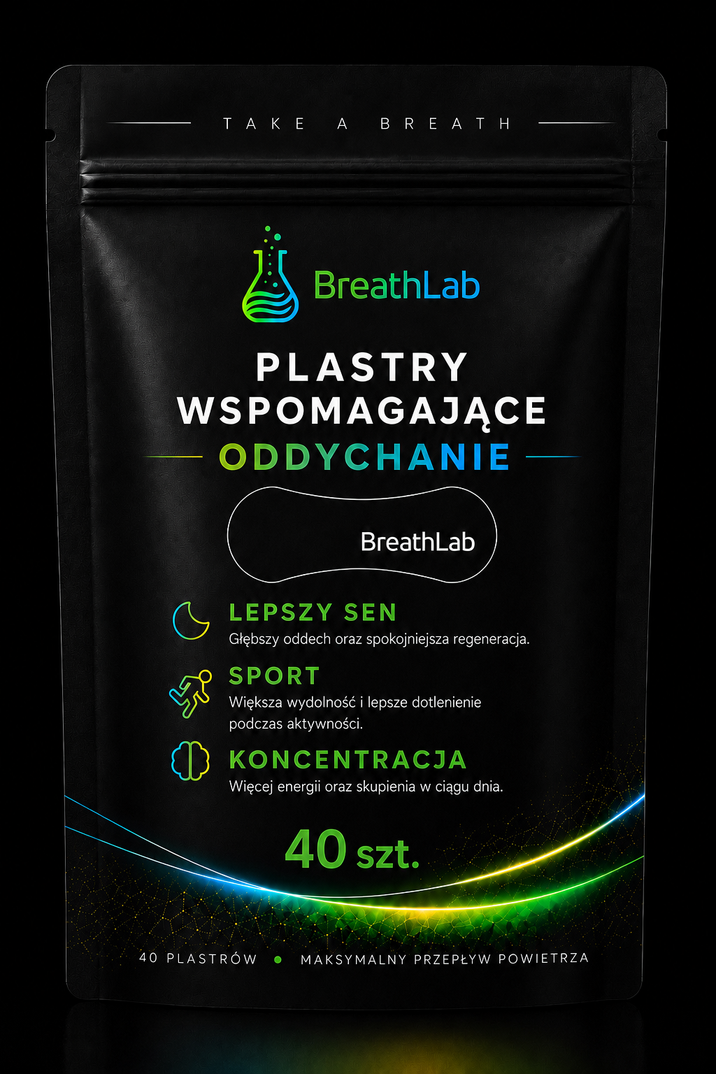Plastry BreathLab - 40 szt.